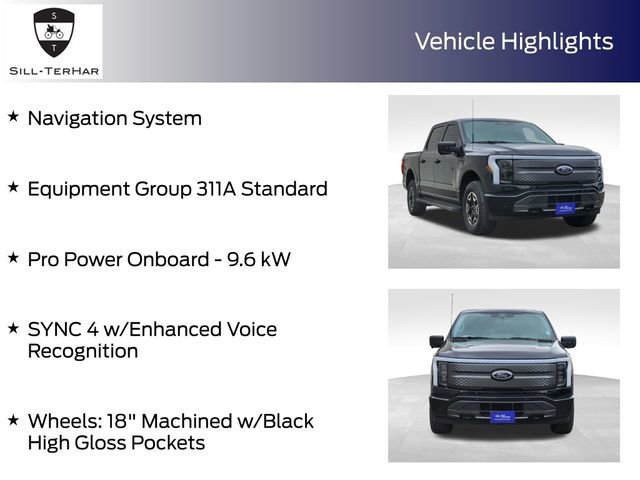 Certified 2023 Ford F150 Lightning XLT AWD/4WD image 4