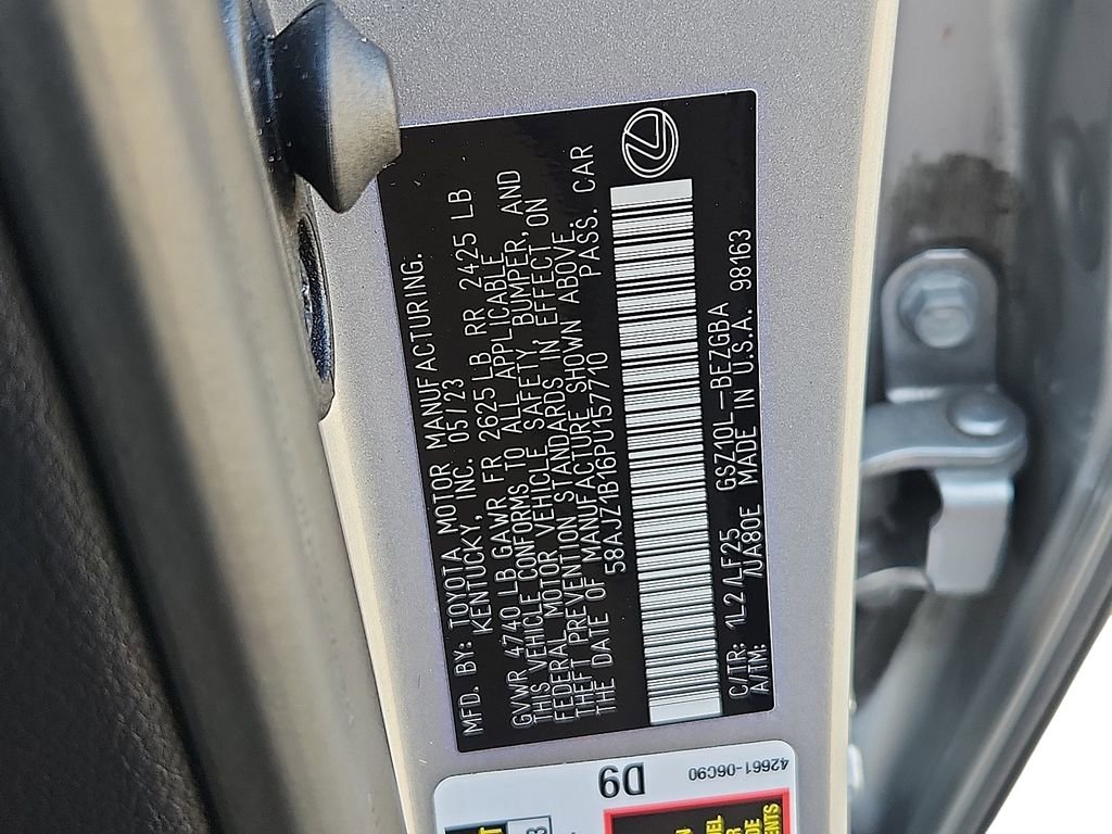 Used 2023 Lexus ES 350 F Sport image 27