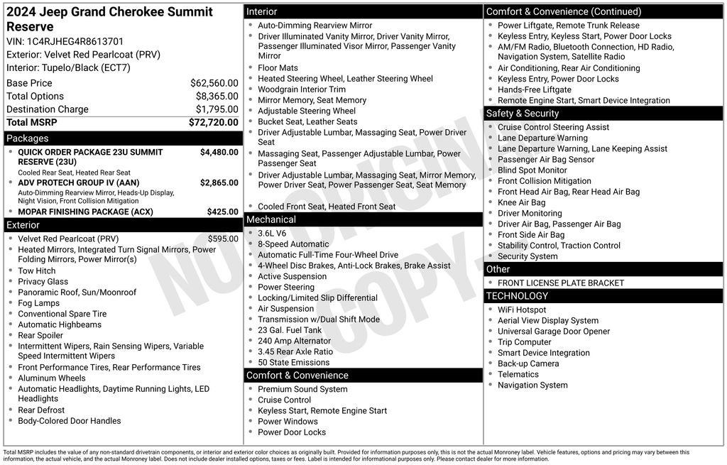 Used 2024 Jeep Grand Cherokee Summit image 4