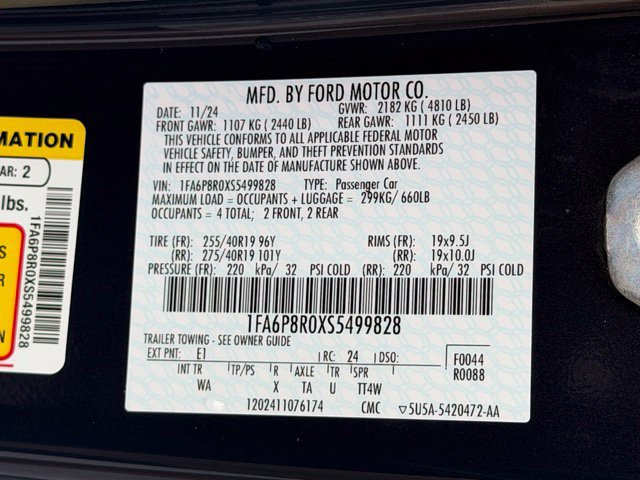 Used 2025 Ford Mustang Dark Horse RWD image 21