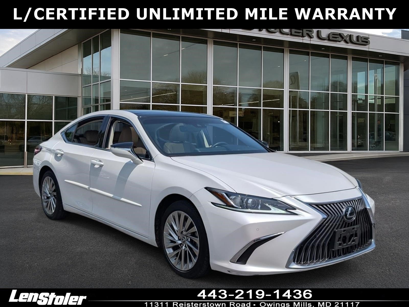 Certified 2020 Lexus ES 350 w/ Accessory Package 2 FWD image 1