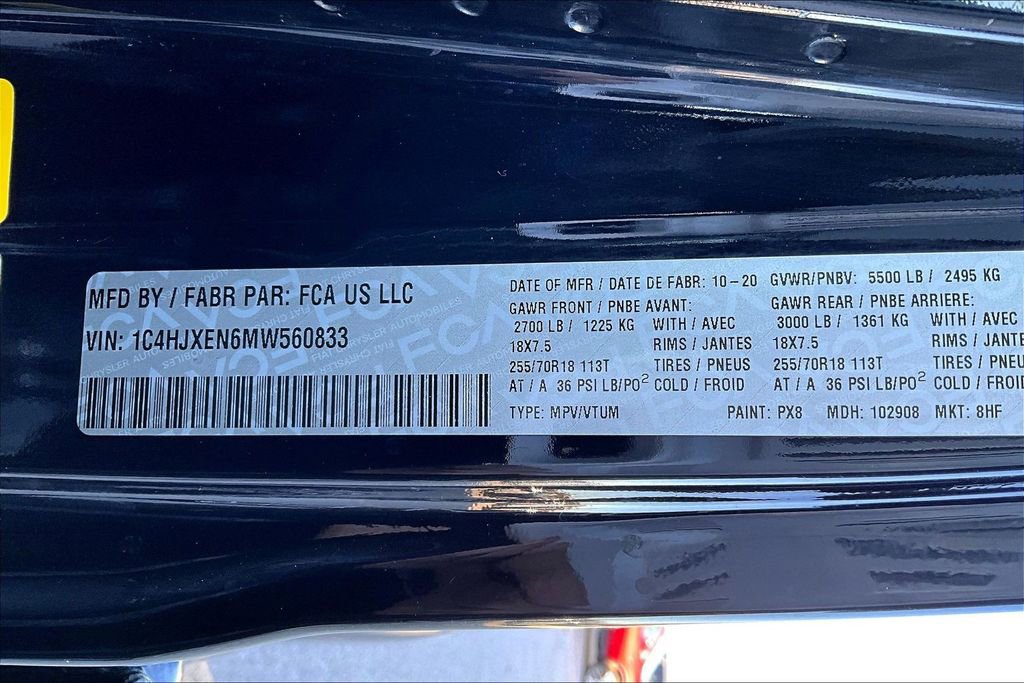 Used 2021 Jeep Wrangler Unlimited Sahara w/ Uconnect 4C Nav & Sound Group image 19