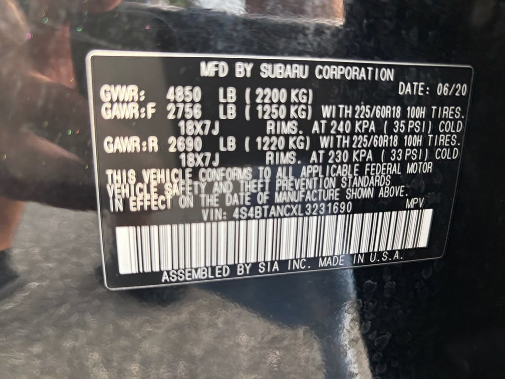 Used 2020 Subaru Outback Limited w/ Popular Package #2 AWD/4WD image 30