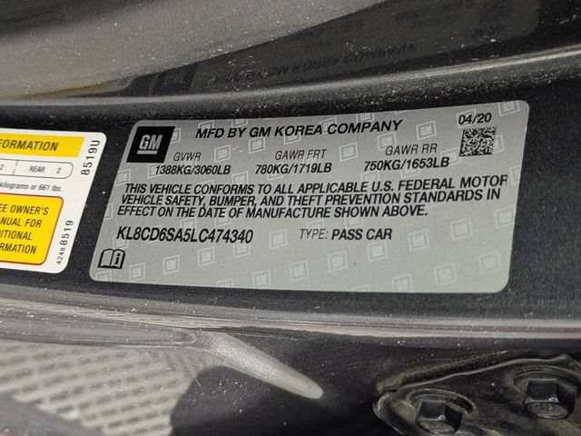 Used 2020 Chevrolet Spark LT FWD image 35