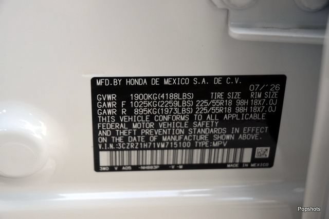 New 2027 Honda HR-V EX-L image 18
