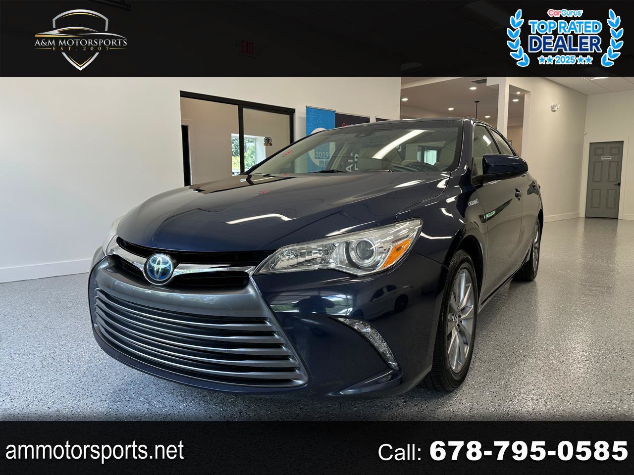 Used 2015 Toyota Camry XLE w/ Moonroof Package FWD image 1