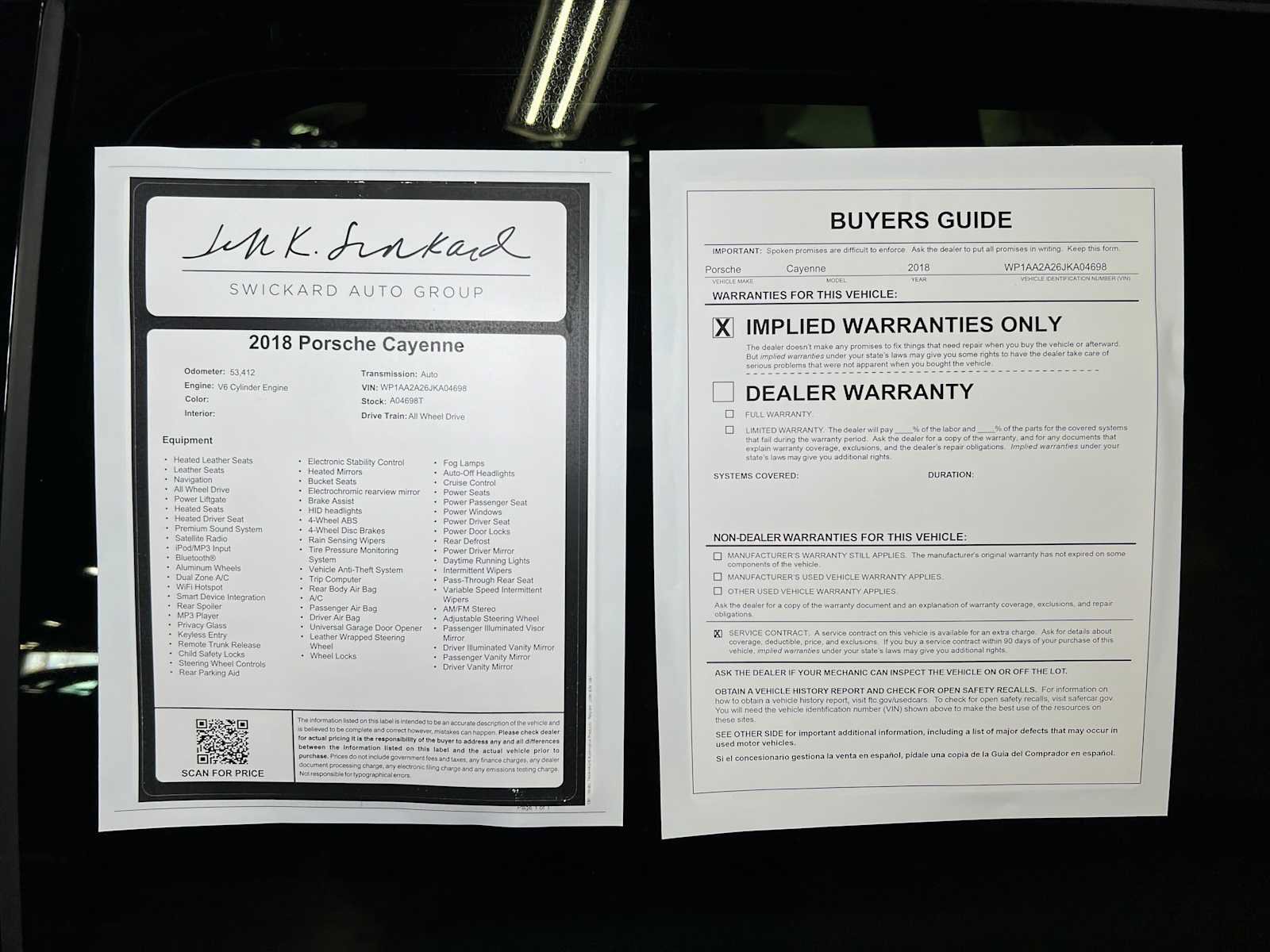 Used 2018 Porsche Cayenne AWD/4WD image 46