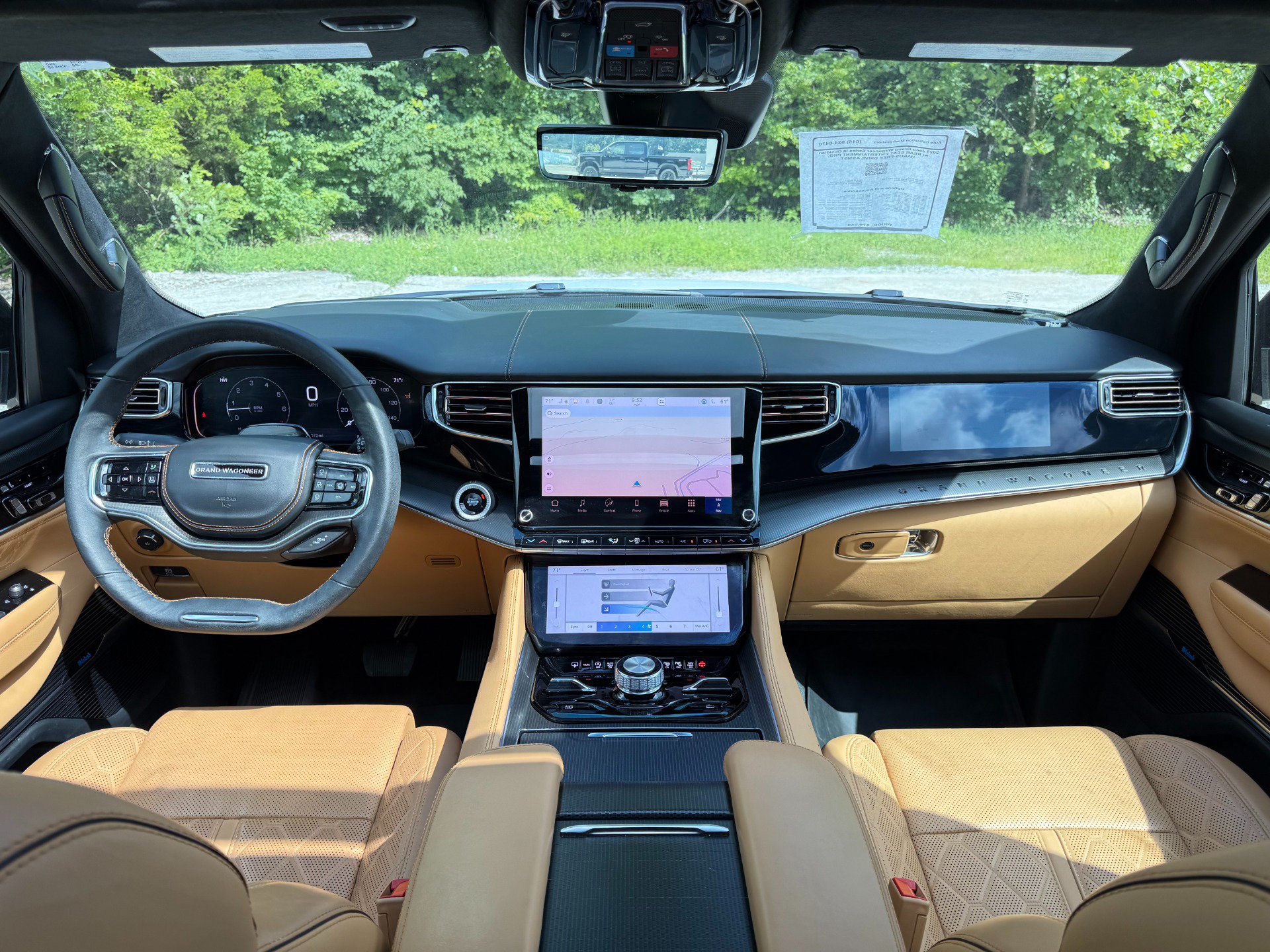 Used 2025 Jeep Grand Wagoneer Series III w/ Rear Seat Video Group 1 AWD/4WD image 49
