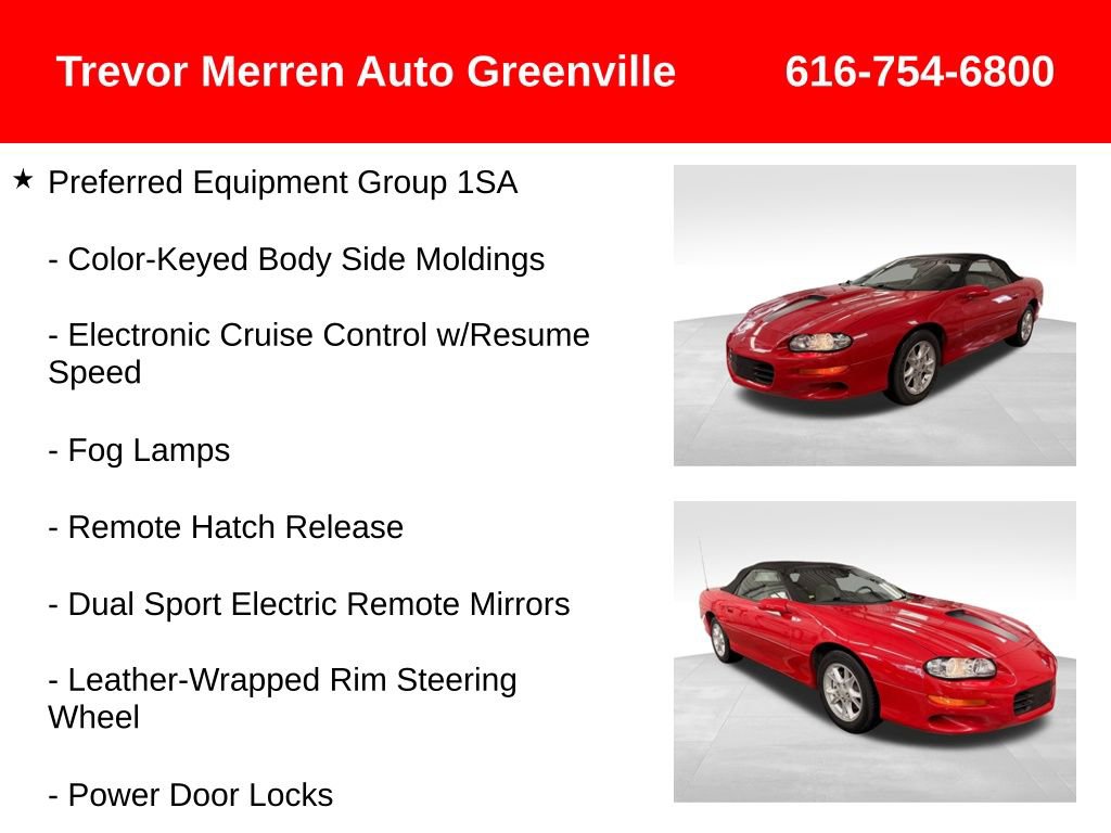 Used 2002 Chevrolet Camaro LT image 13