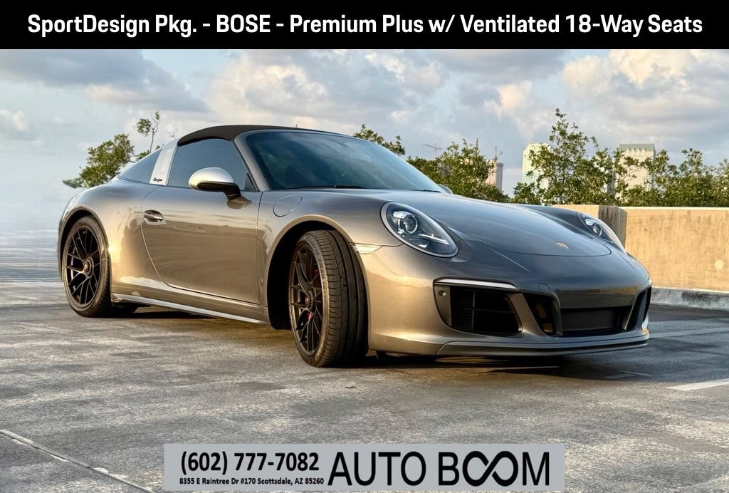 Used 2019 Porsche 911 Targa 4 GTS AWD/4WD video 1
