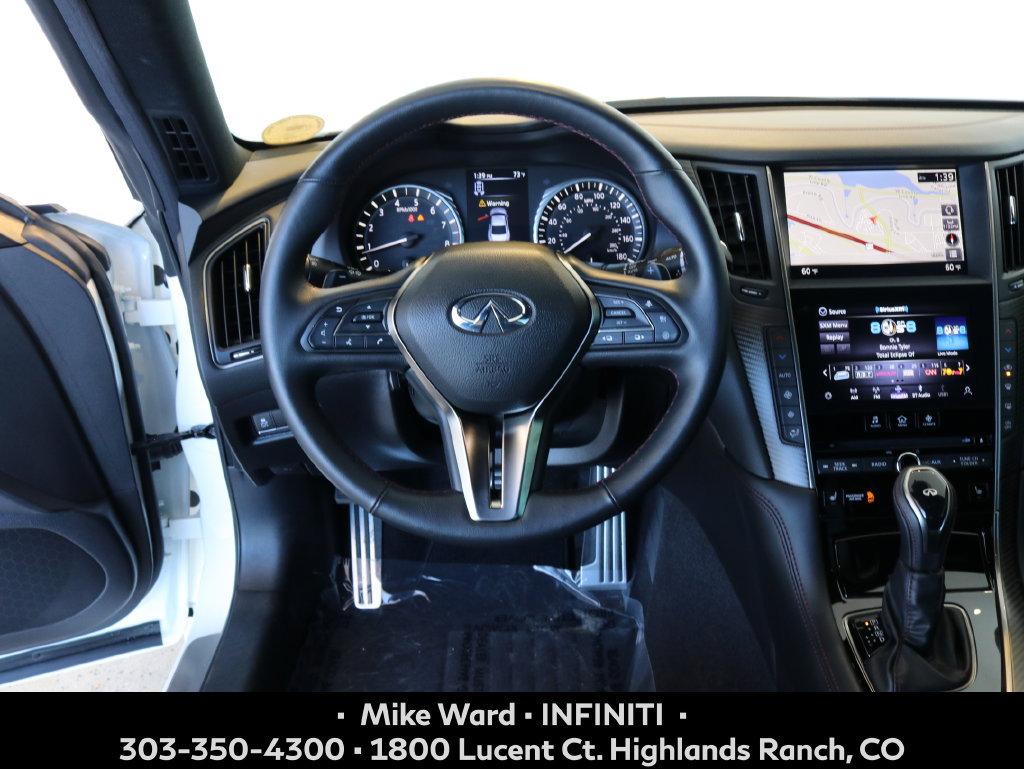 Used 2022 INFINITI Q60 Red Sport 400 w/ Carbon Fiber Package AWD/4WD image 8