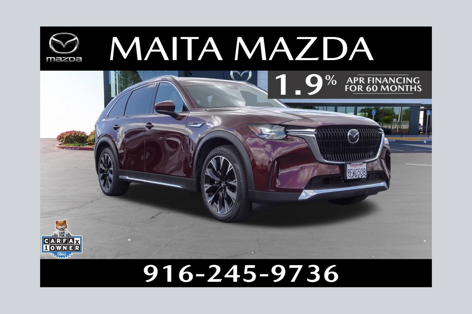 Certified 2024 MAZDA CX-90 Plug-In Hybrid w/ Premium Pkg