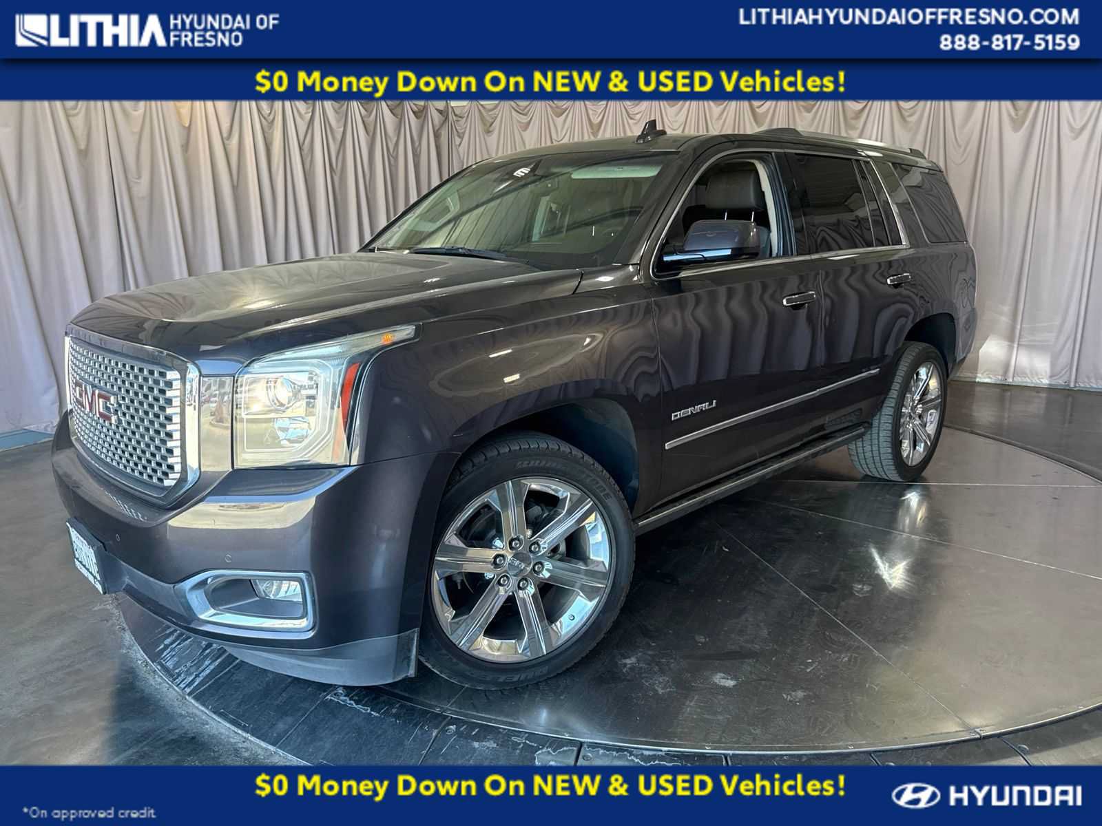 Used 2017 GMC Yukon Denali w/ Open Road Package RWD image 1