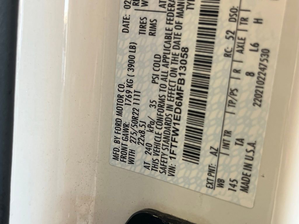 Used 2021 Ford F150 Limited image 37