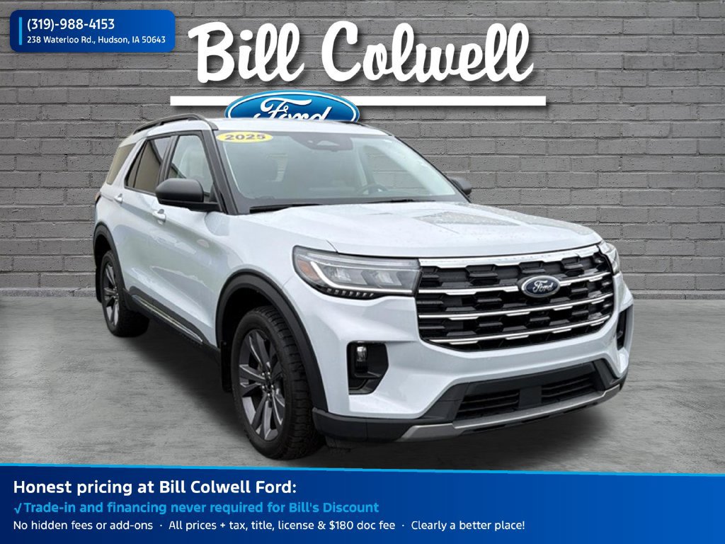 Certified 2025 Ford Explorer Active w/ Active Comfort Package