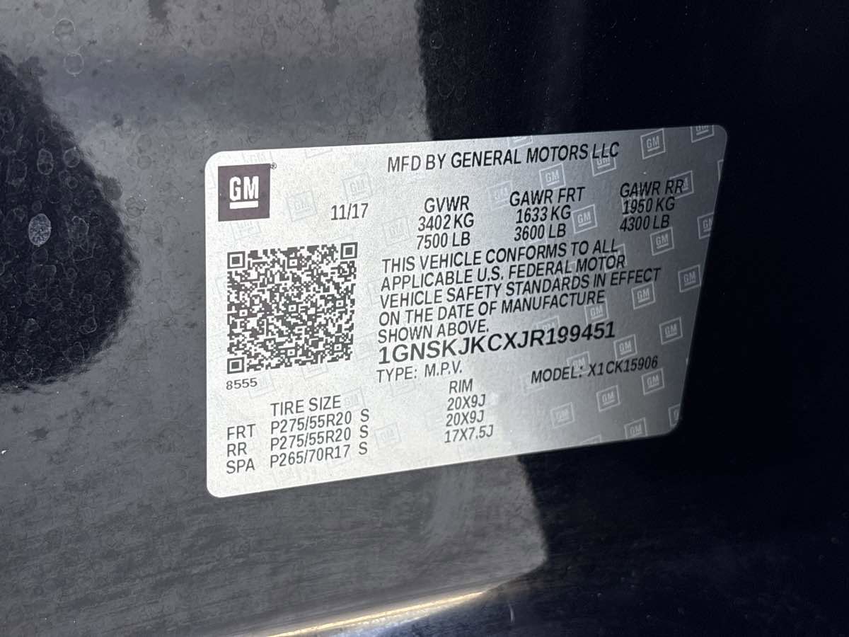 Used 2018 Chevrolet Suburban Premier AWD/4WD image 36