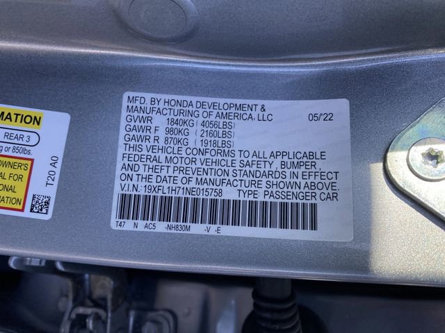 Used 2022 Honda Civic EX-L image 41