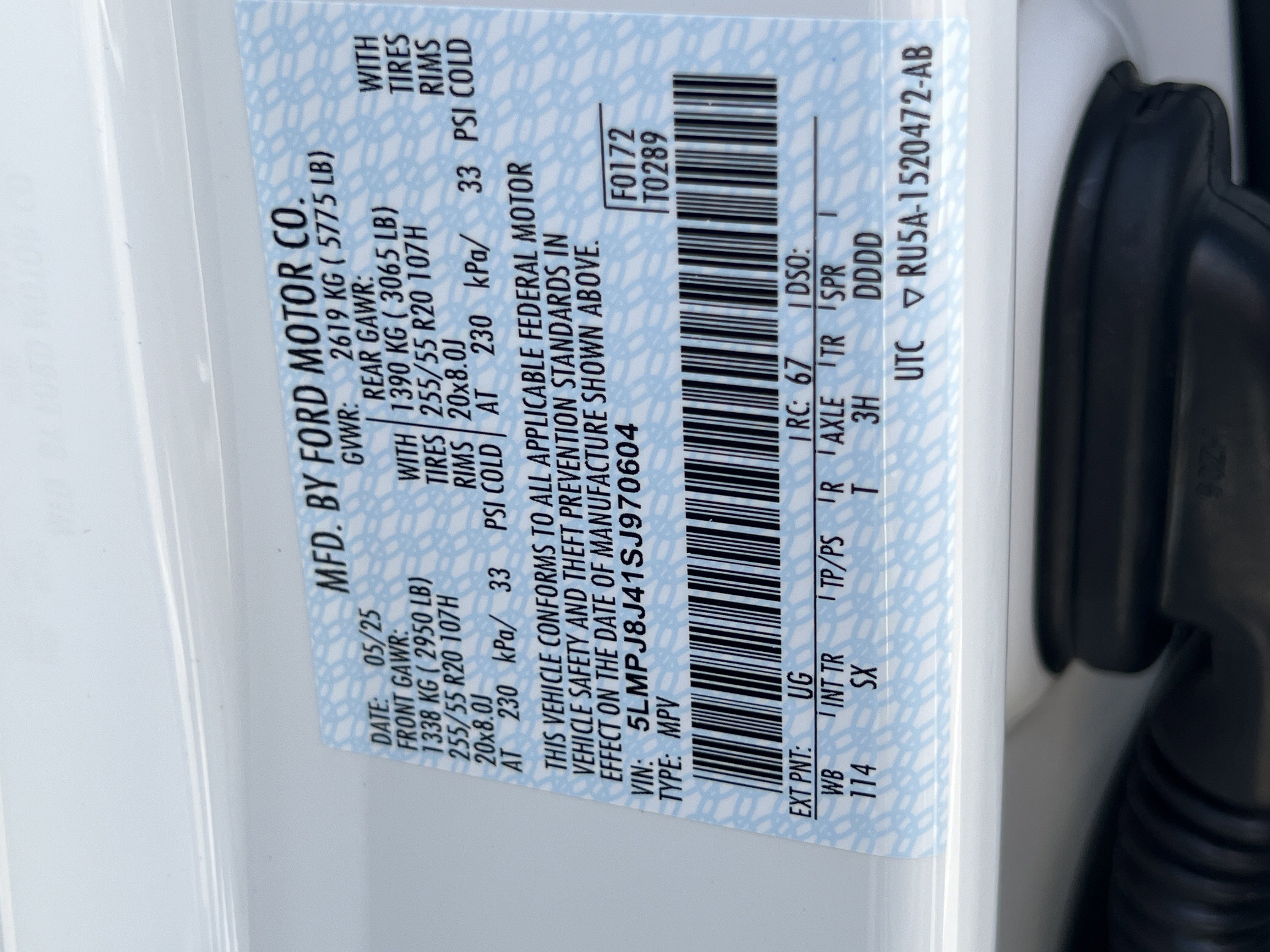 New 2025 Lincoln Nautilus Premier w/ Jet Appearance Package image 34