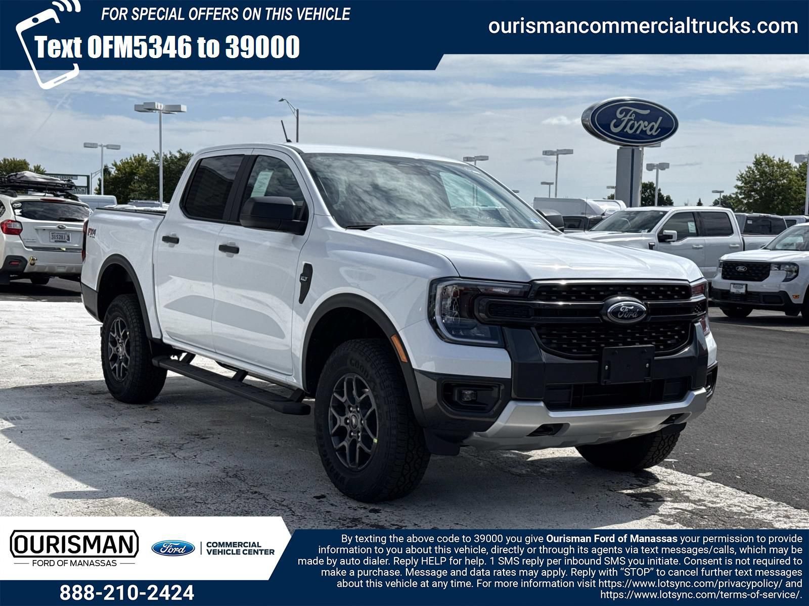 New 2026 Ford Ranger XLT w/ FX4 Off-Road Package