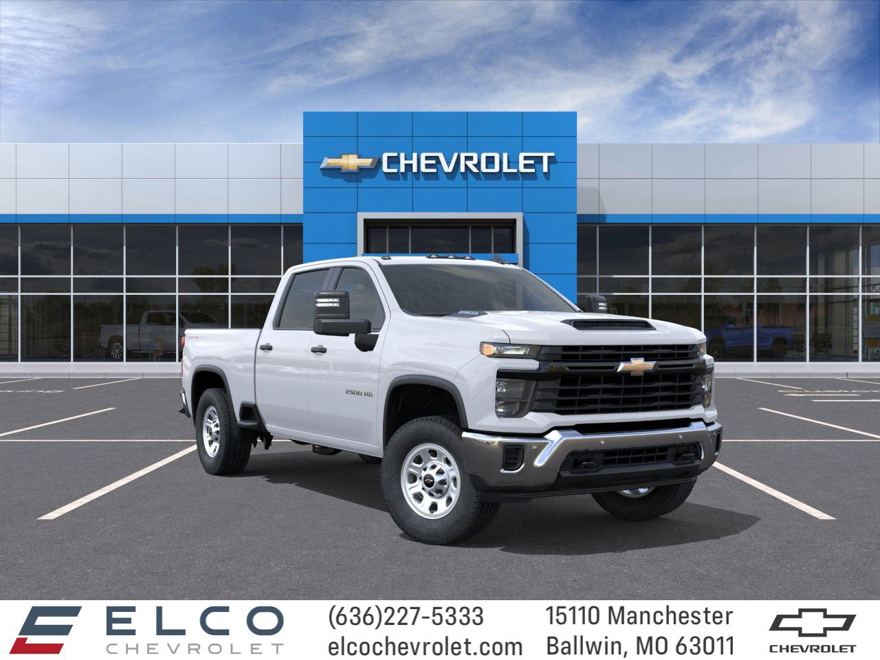 New 2025 Chevrolet Silverado 2500 W/T w/ WT/CX Safety Package