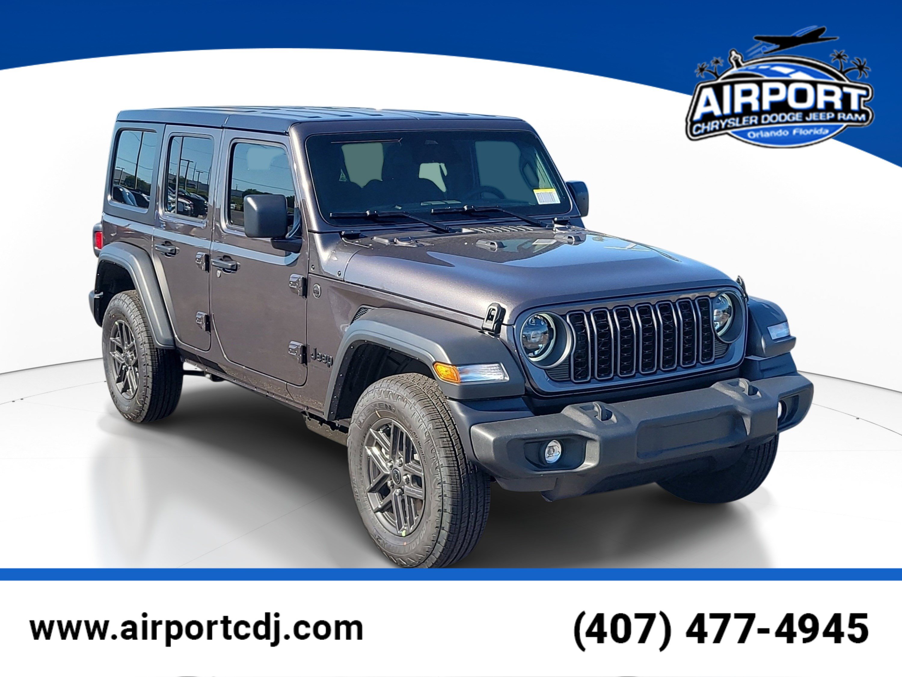 New 2026 Jeep Wrangler Unlimited Sport