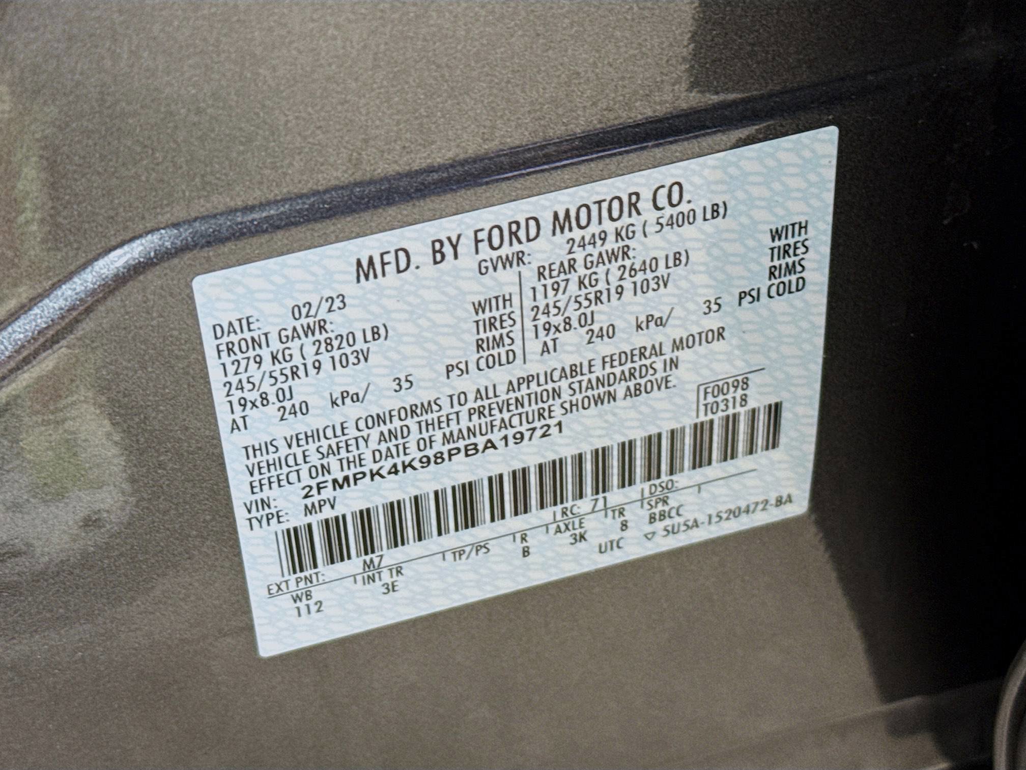 Used 2023 Ford Edge Titanium image 36