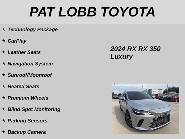 Used 2024 Lexus RX 350 FWD w/ Convenience Package image 16