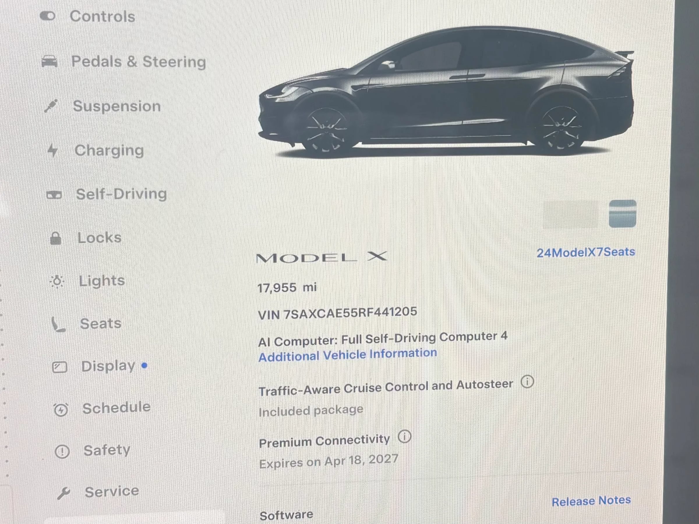 Used 2024 Tesla Model X AWD/4WD image 14