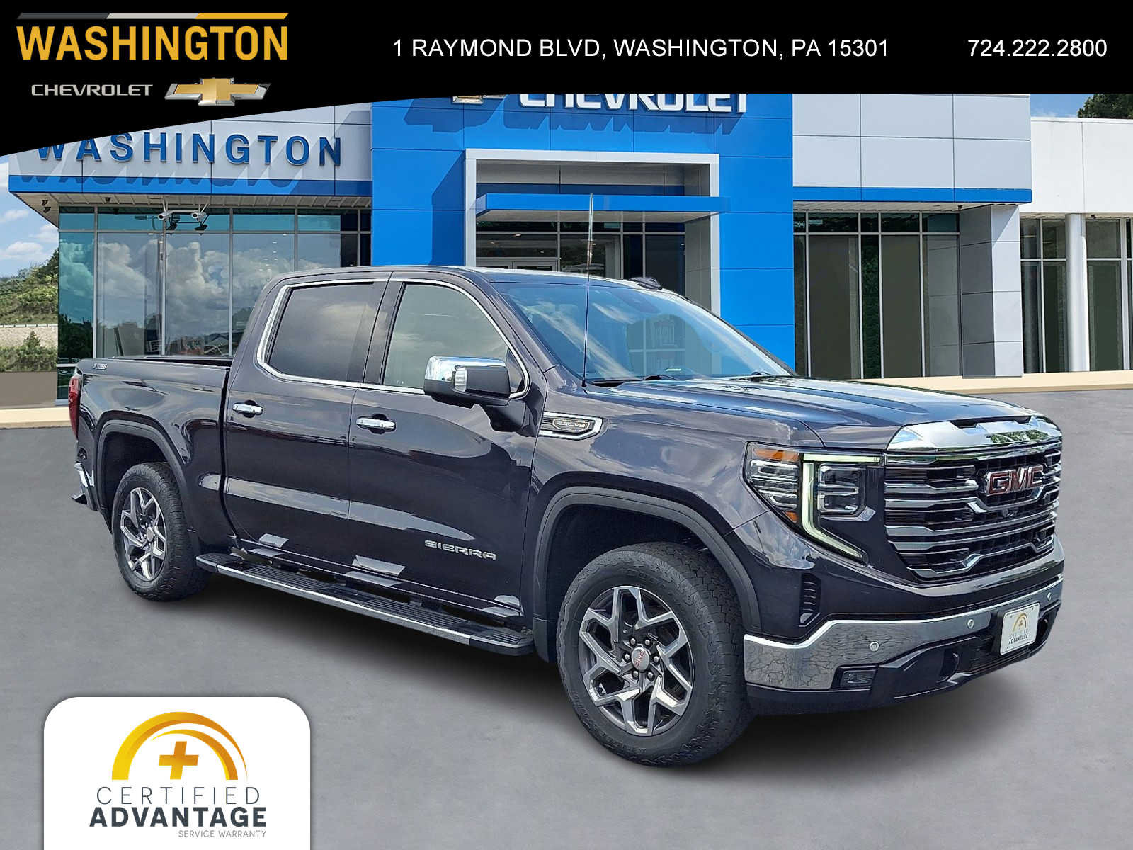 Used 2023 GMC Sierra 1500 SLT w/ SLT Premium Plus Package AWD/4WD image 1