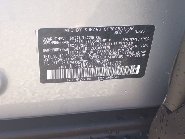 New 2026 Subaru Outback Limited w/ Premium/Limited Package 2 AWD/4WD image 41