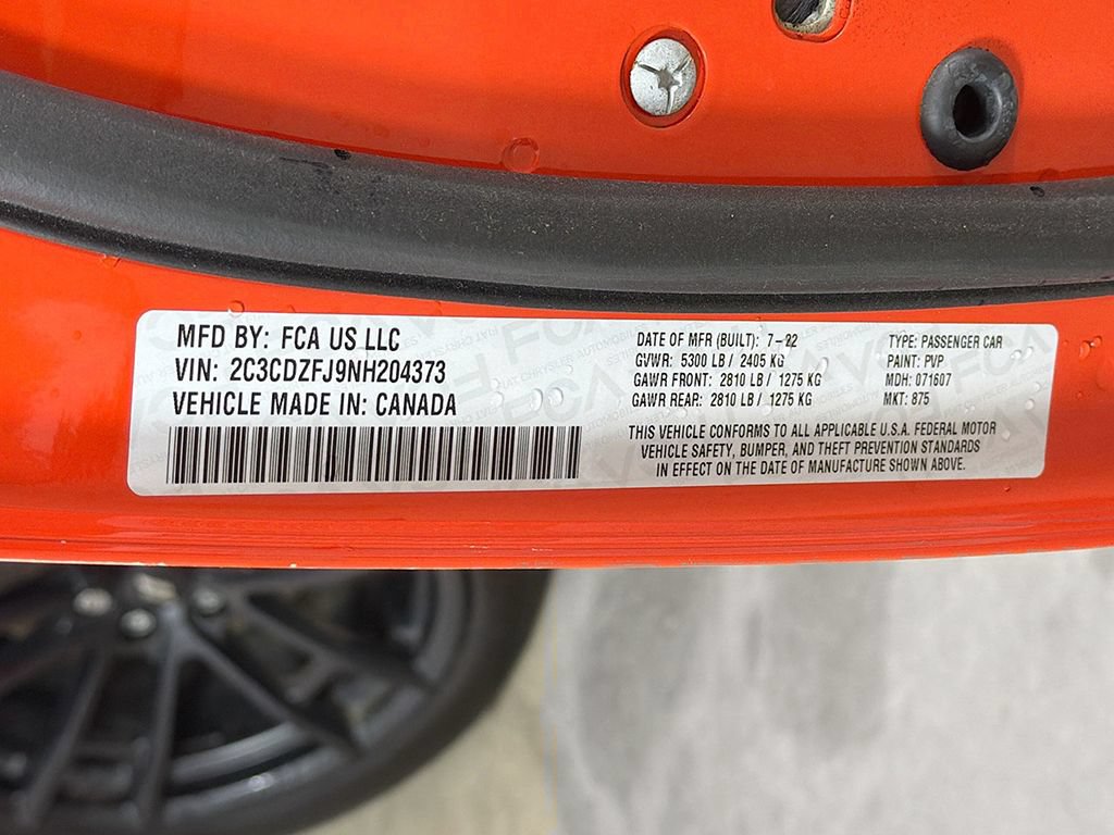 Used 2022 Dodge Challenger R/T Scat Pack w/ 1320 Plus Group RWD image 41