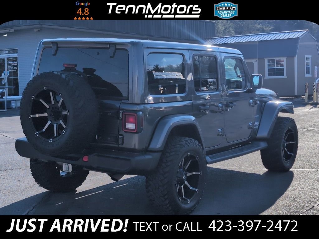 Used 2018 Jeep Wrangler Unlimited Sahara image 4