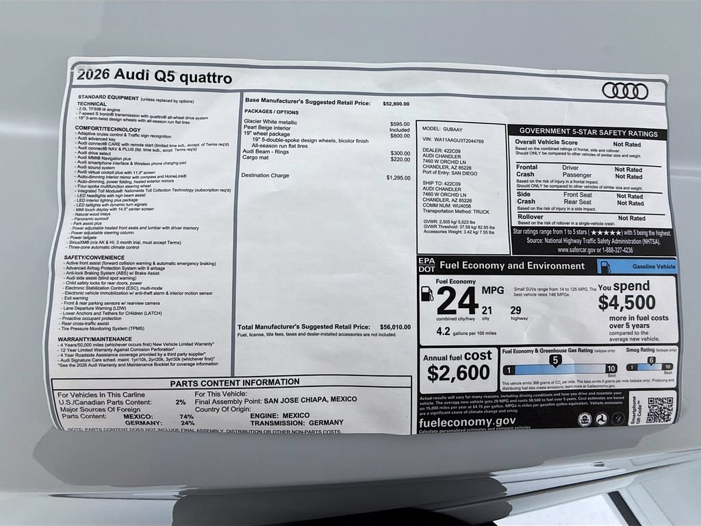 New 2026 Audi Q5 Premium AWD/4WD image 9