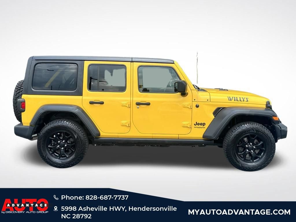 Used 2020 Jeep Wrangler Unlimited Sport AWD/4WD image 2