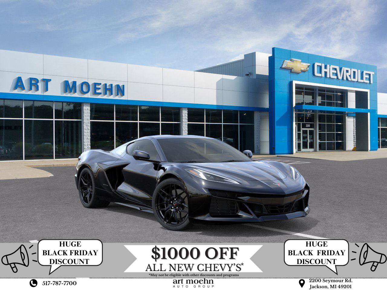 New 2025 Chevrolet Corvette Z06 w/ Battery Protection Package