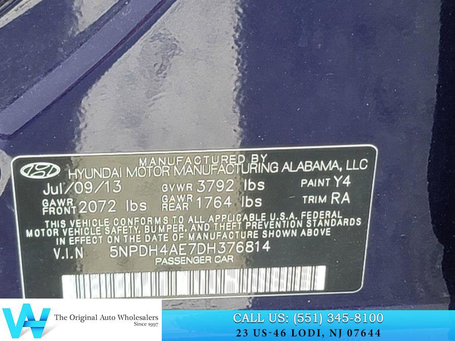 Used 2013 Hyundai Elantra GLS w/ Preferred Pkg image 22