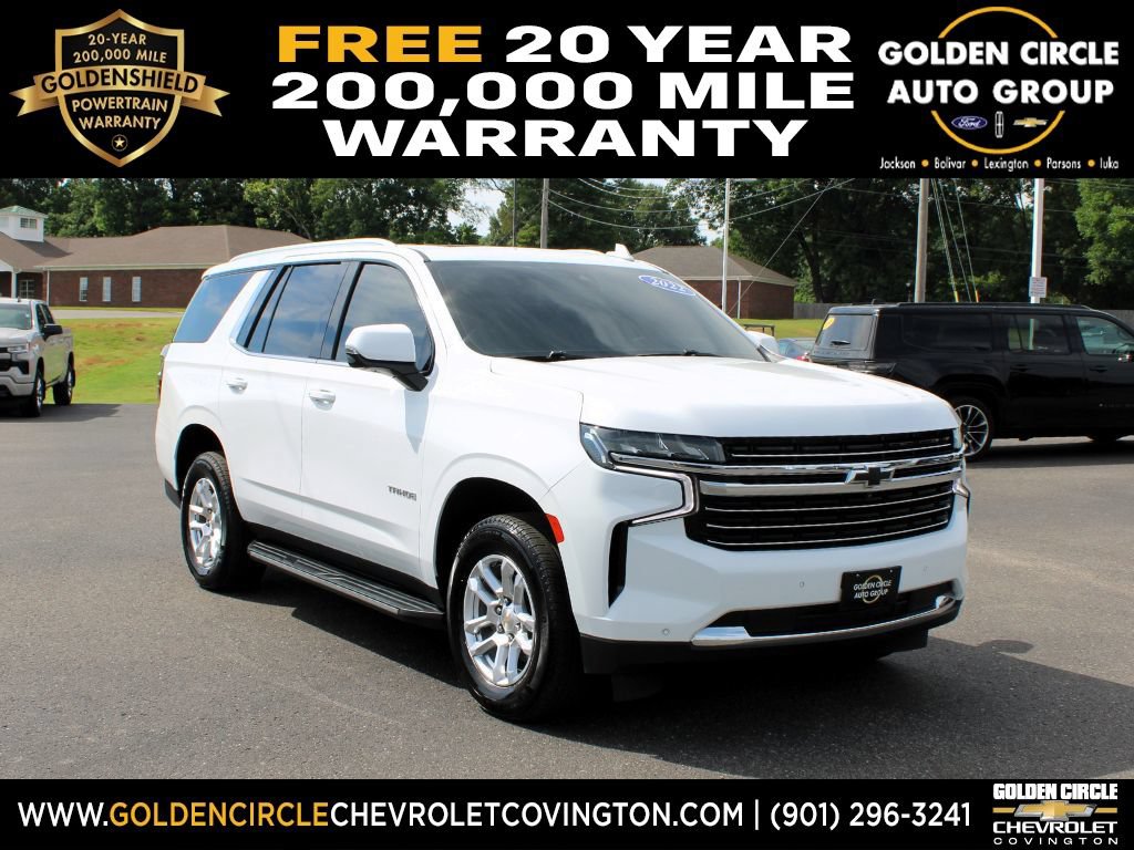 Used 2022 Chevrolet Tahoe LT w/ Luxury Package RWD image 1