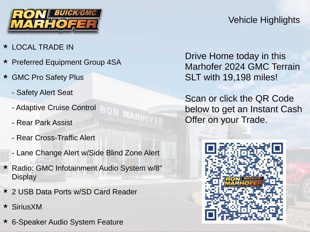 Used 2024 GMC Terrain SLT w/ Elevation Edition FWD image 15
