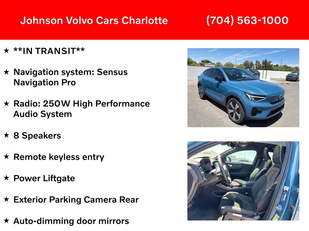Used 2023 Volvo C40 P8 Recharge Plus AWD/4WD image 3