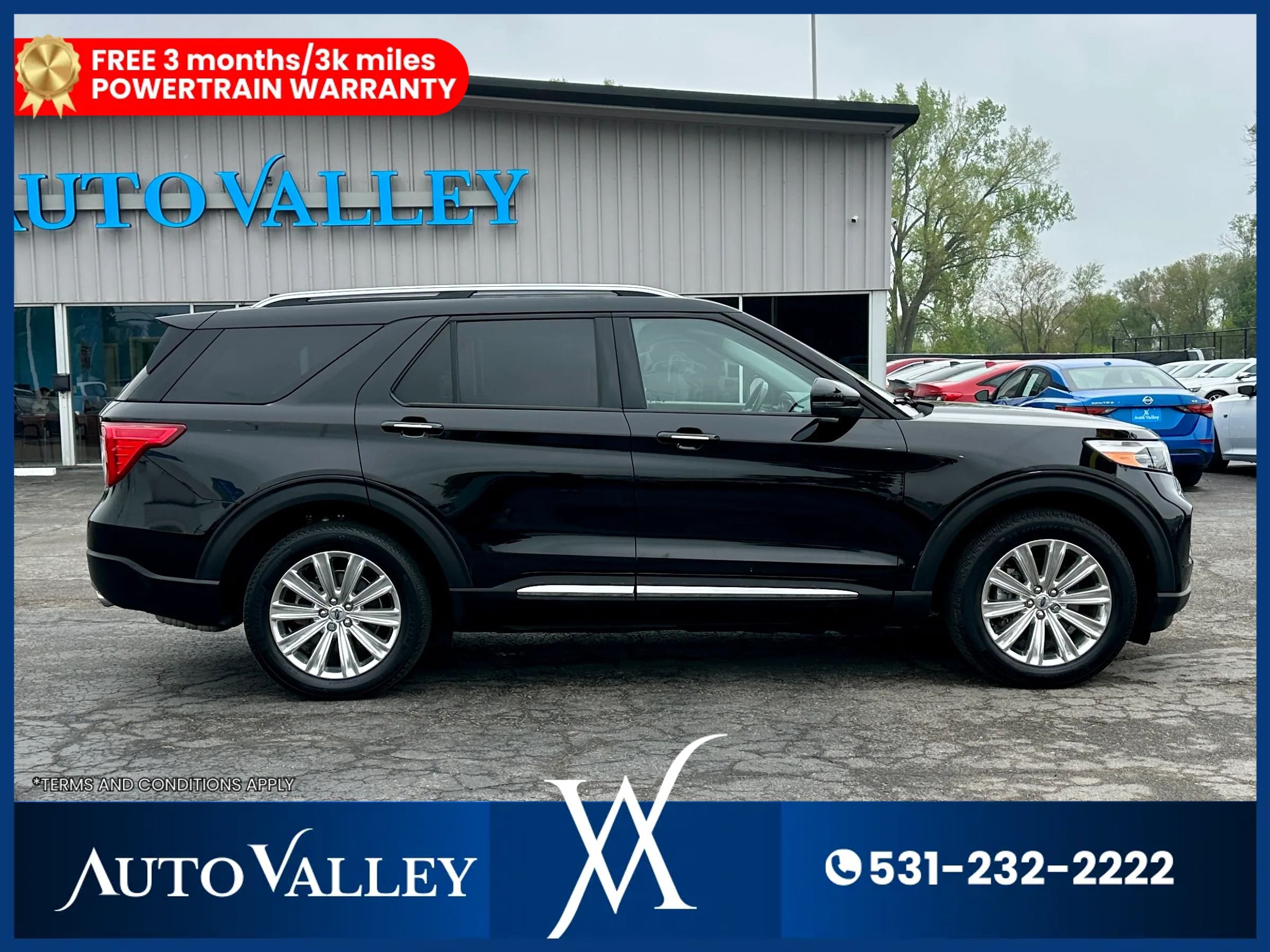 Used 2021 Ford Explorer Limited w/ Hybrid Equipment Group 310A AWD/4WD image 9