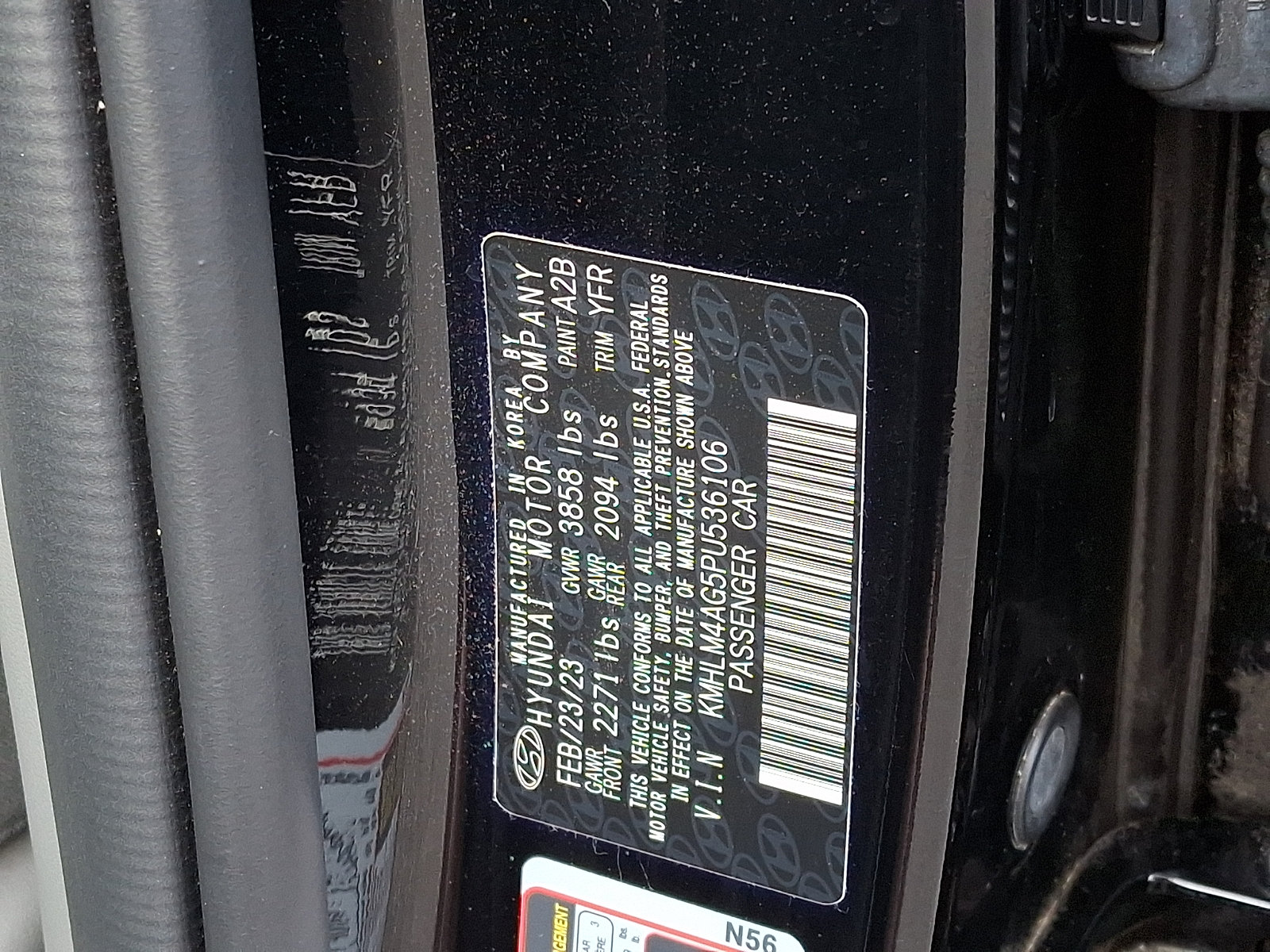 Certified 2023 Hyundai Elantra SEL FWD image 28