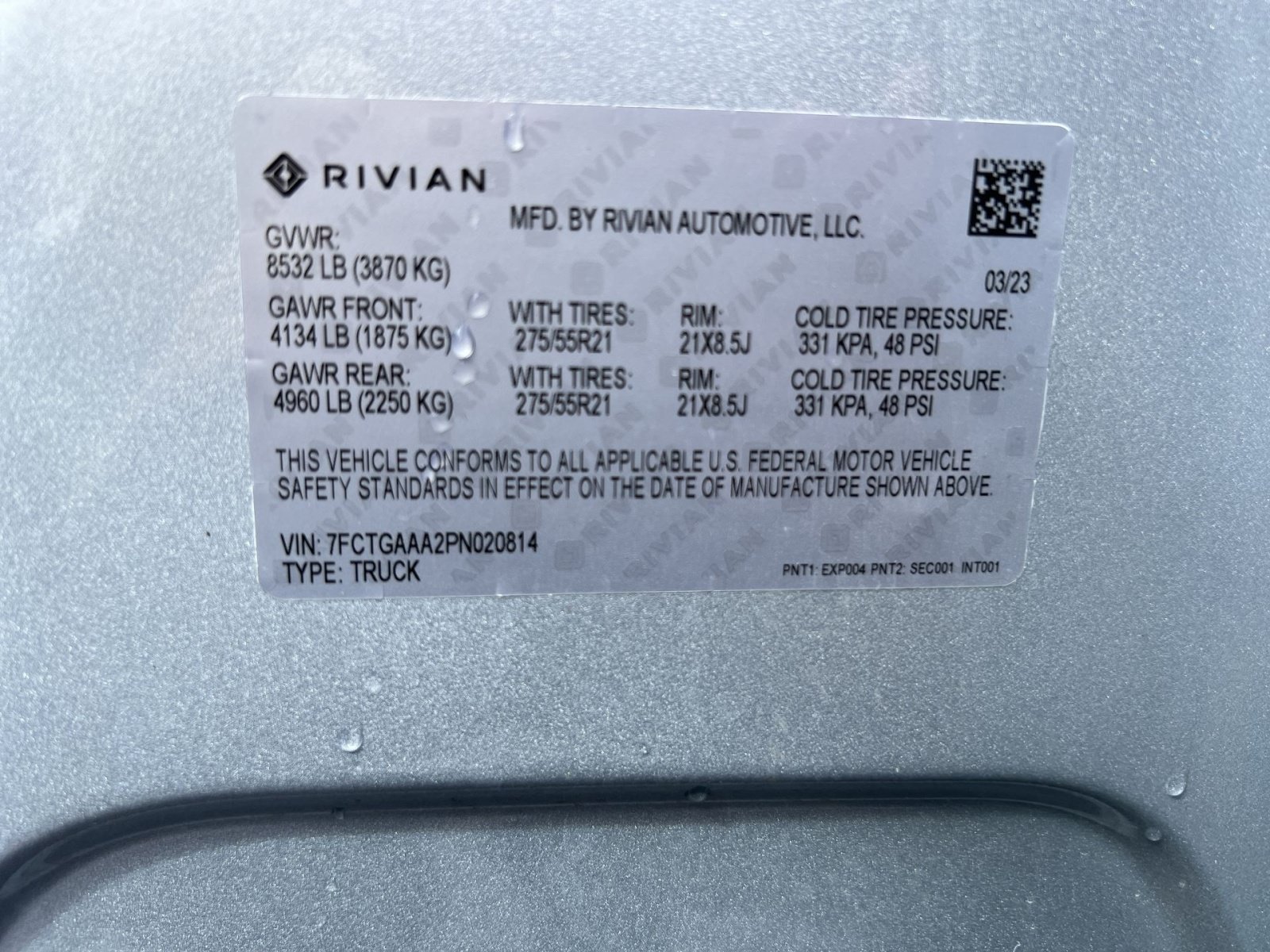 Used 2023 Rivian R1T Adventure AWD/4WD image 29