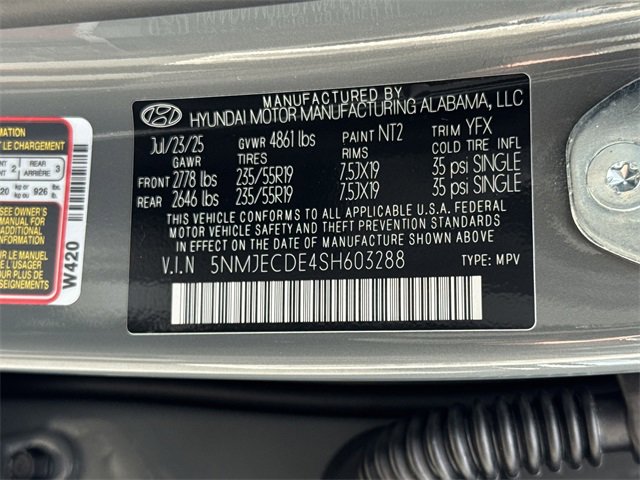 New 2025 Hyundai Tucson Limited image 27