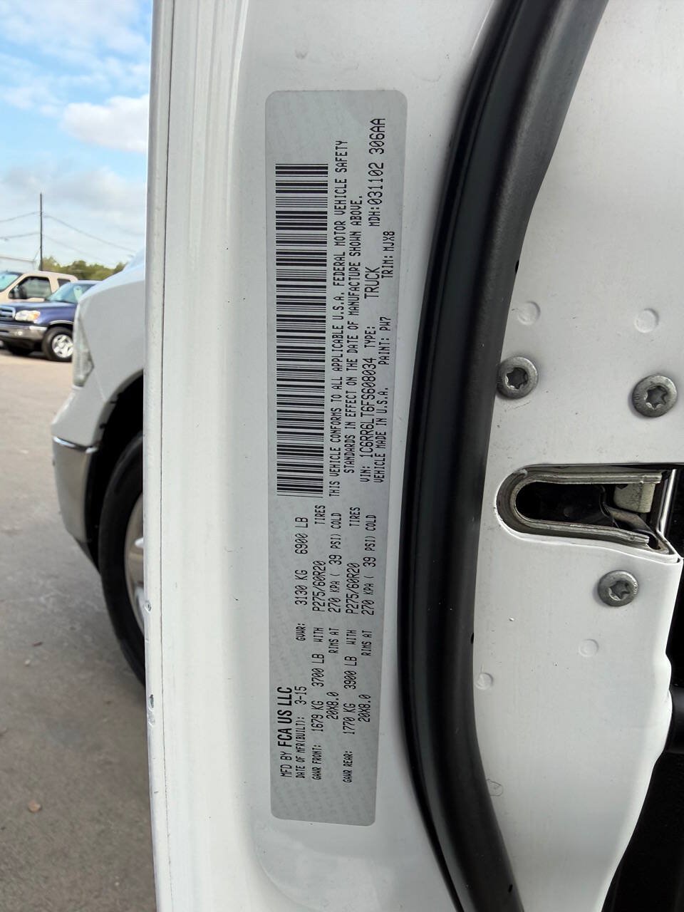 Used 2015 RAM 1500 Lone Star RWD image 14