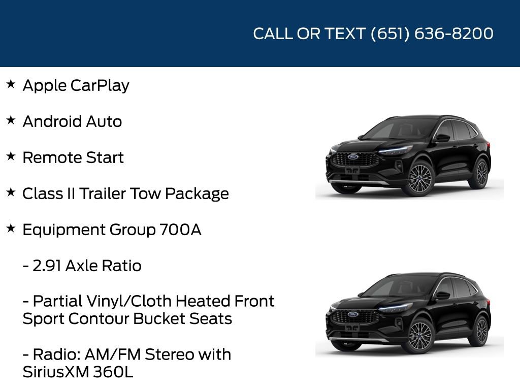 New 2026 Ford Escape SE w/ Class II Trailer Tow Package FWD image 5