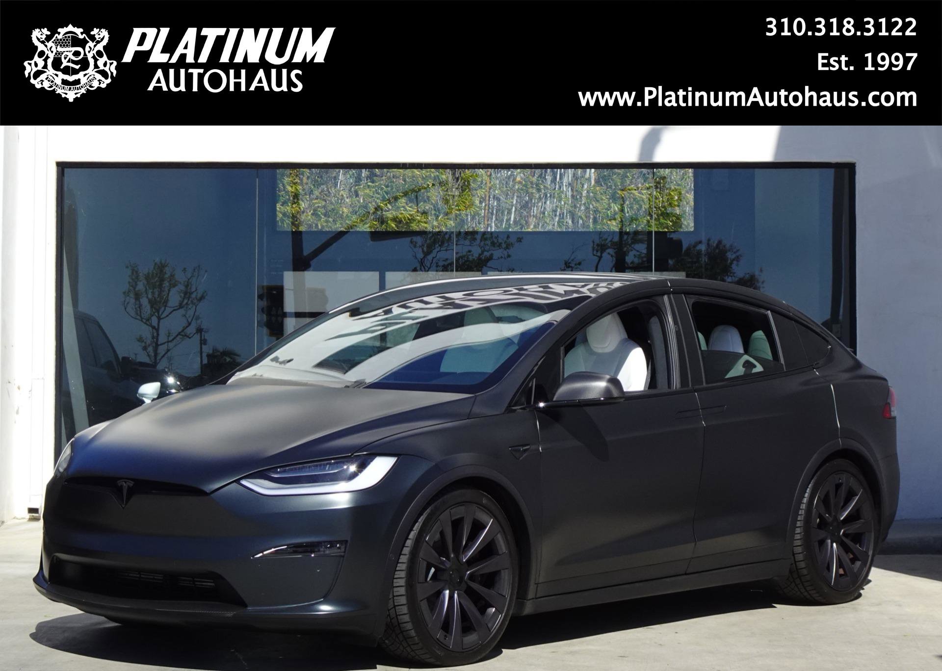 Used 2022 Tesla Model X Plaid AWD/4WD image 1