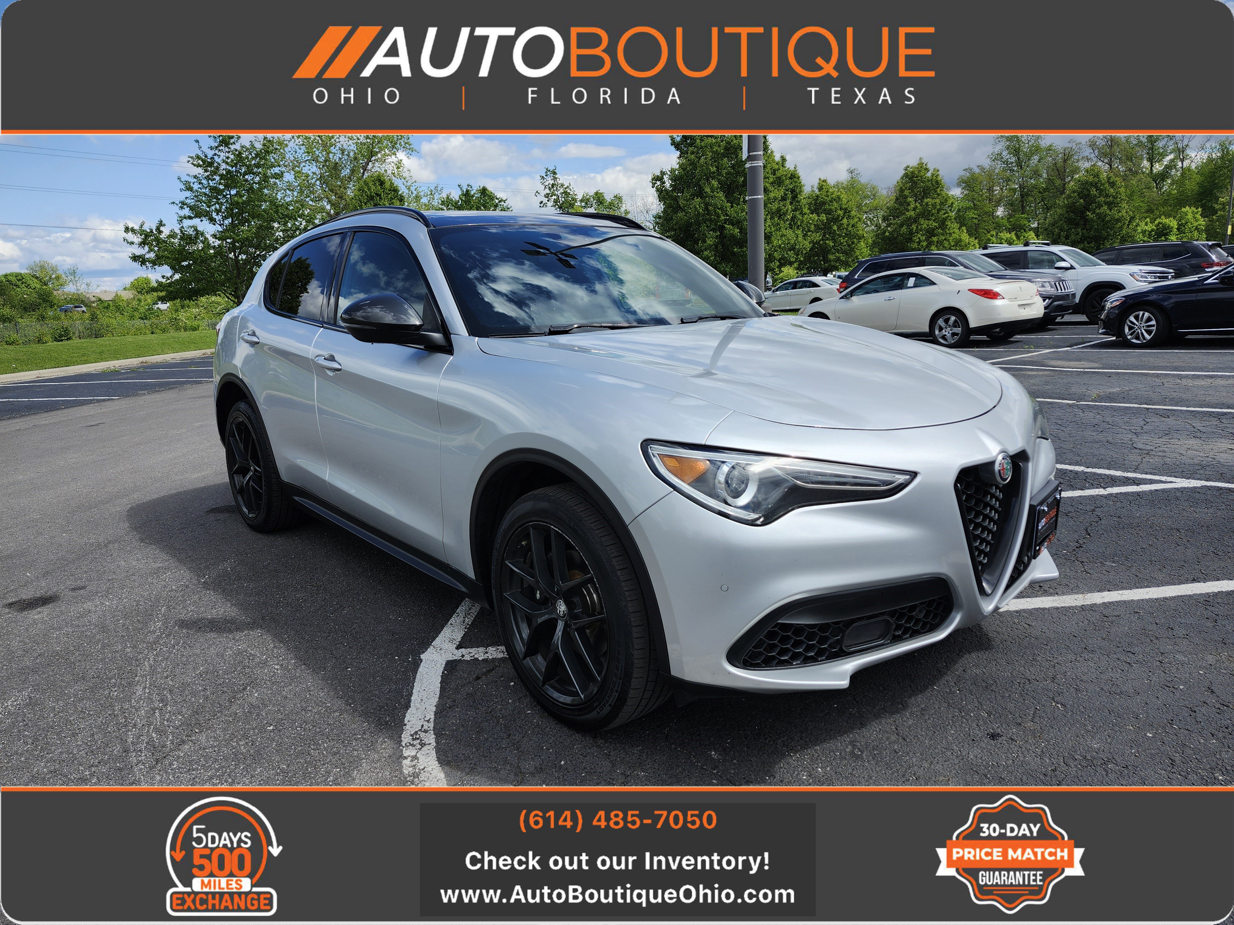 Used 2019 Alfa Romeo Stelvio Ti Sport w/ Quick Order Package 22S Sport