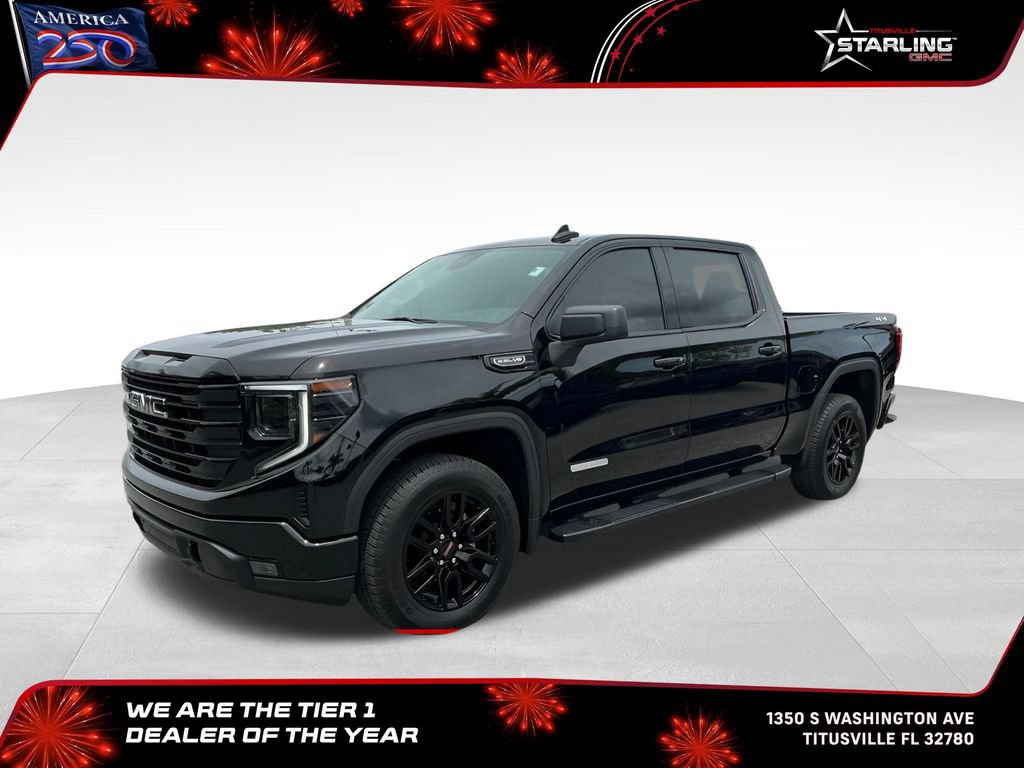 Used 2025 GMC Sierra 1500 Elevation w/ LPO, Elevation Black Package AWD/4WD image 1