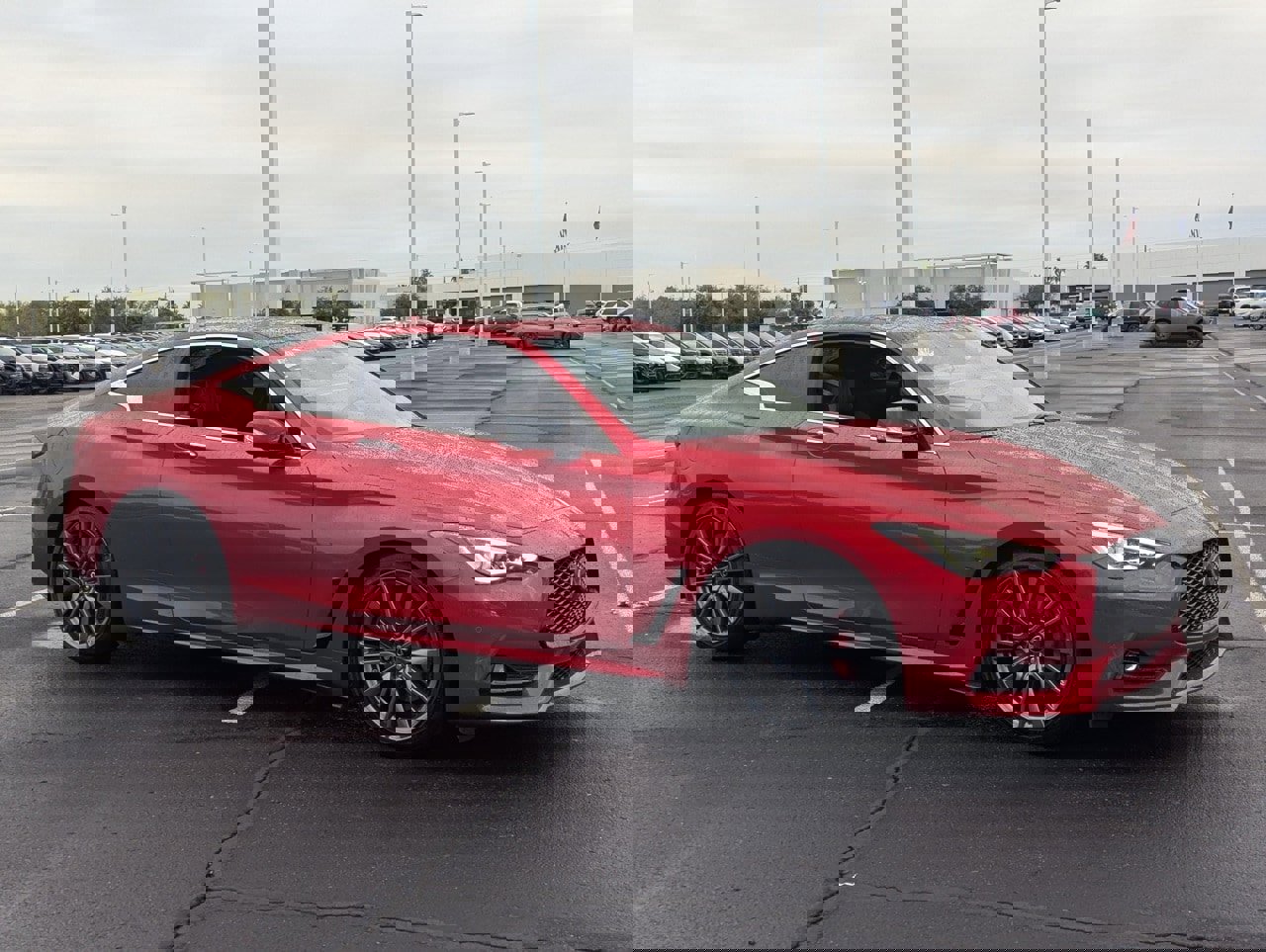 Certified 2022 INFINITI Q60 Red Sport 400 w/ Cargo Package image 8