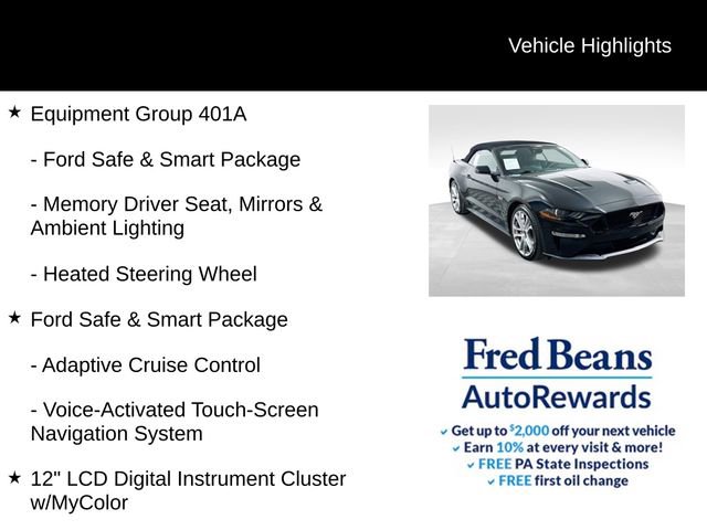 Used 2021 Ford Mustang GT Premium w/ Equipment Group 401A image 8